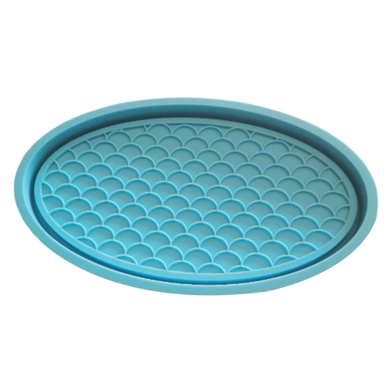 

Fish Scale Storage Box Epoxy Resin Mold Plate Tray Silicone Mould DIY Craft Tool