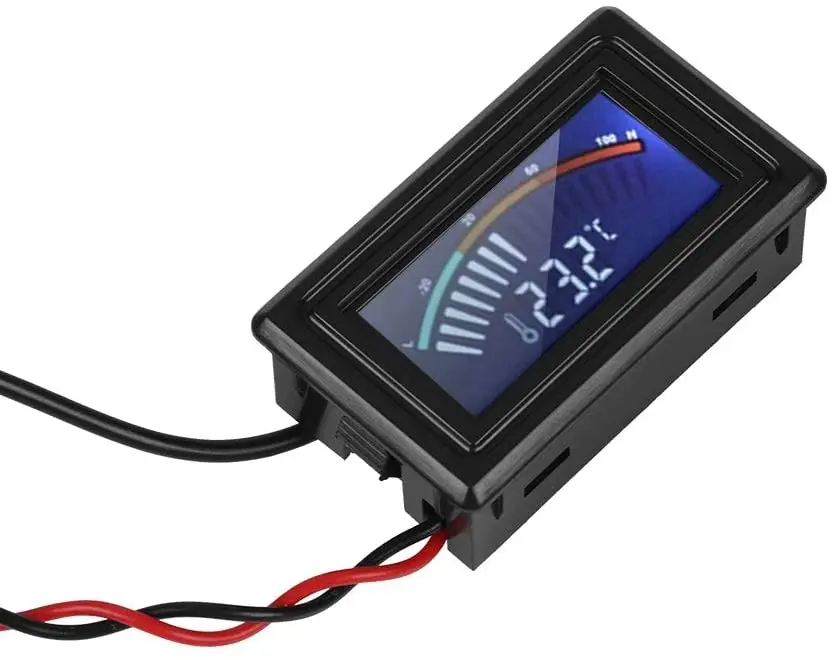 Цифровой термометр с водяным охлаждением для компьютера ЖК дисплей ПК номером