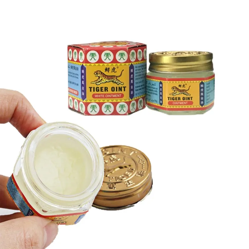 Тайланский тигровый красный бальзам и белый Золотая Звезда пластырь мазь для