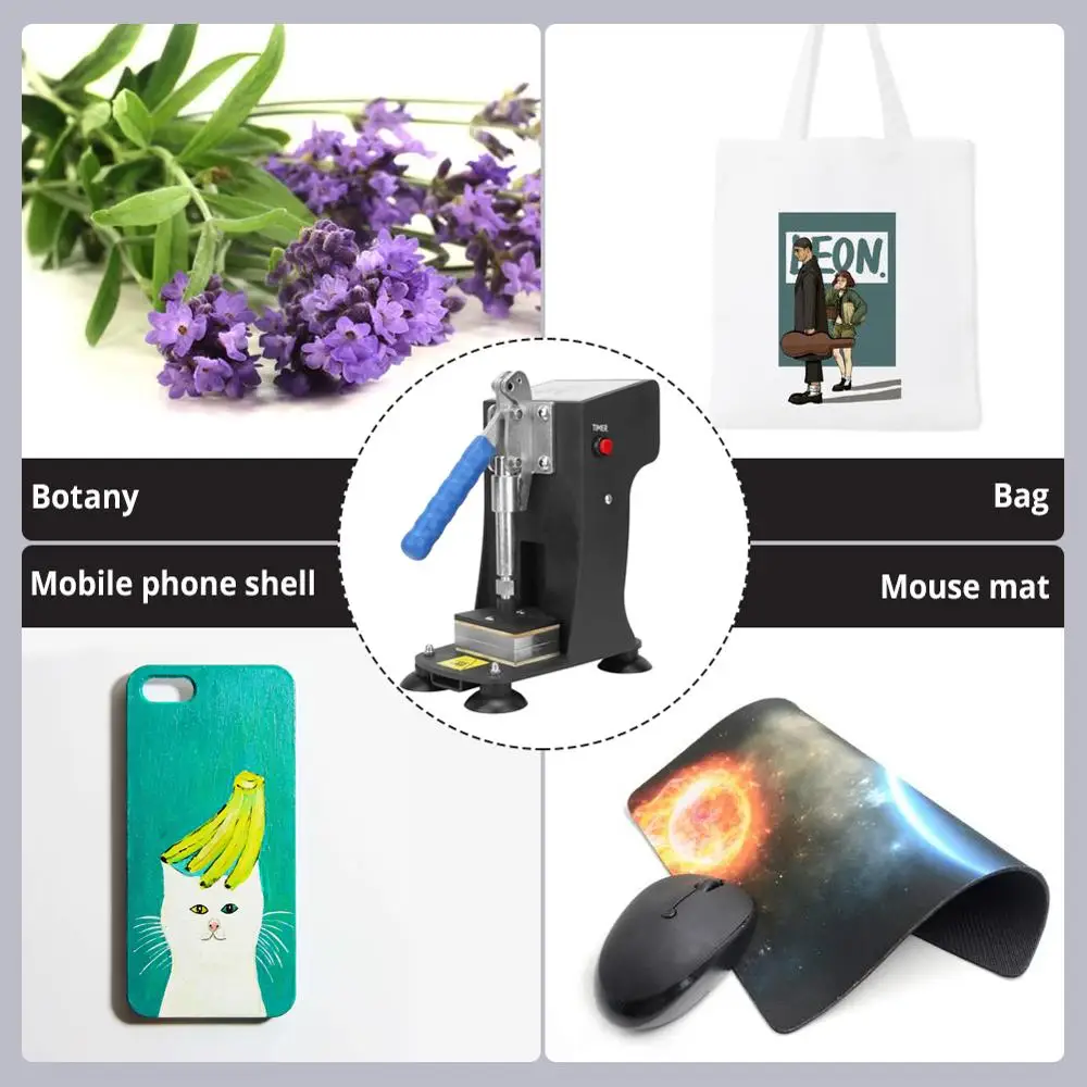 Гидравлический Ручной пресс для канифоли термопресс Мини Портативный двойной