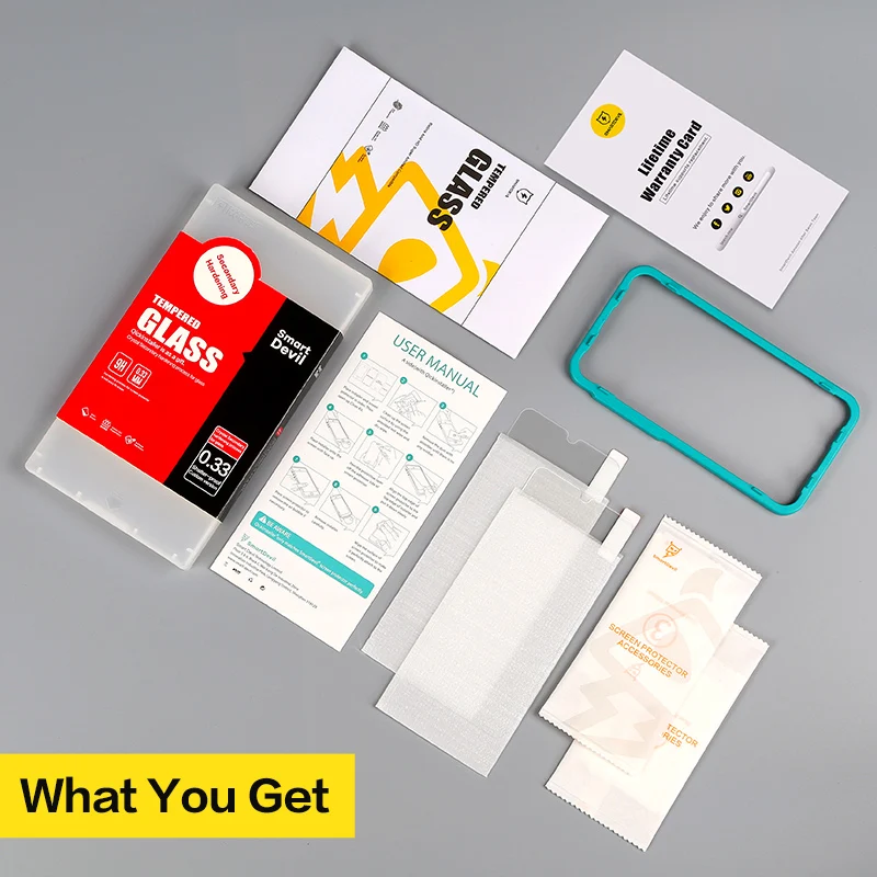 SmartDevil Screen Protectors for Xiaomi MI Mix 3 Tempered Glass For Xiaomi Mi Mix 2 / 2S For Mi Max 3 / 2 Anti-fingerprint HD