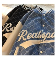 official picture real price double layer baseball uniform with lining men and women thorn