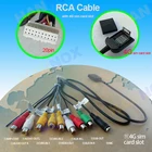 Автомагнитола HANNOX, универсальный аудиоплеер RCA AV, многофункциональный выходной кабель 3G 4G, слот для SIM-карты
