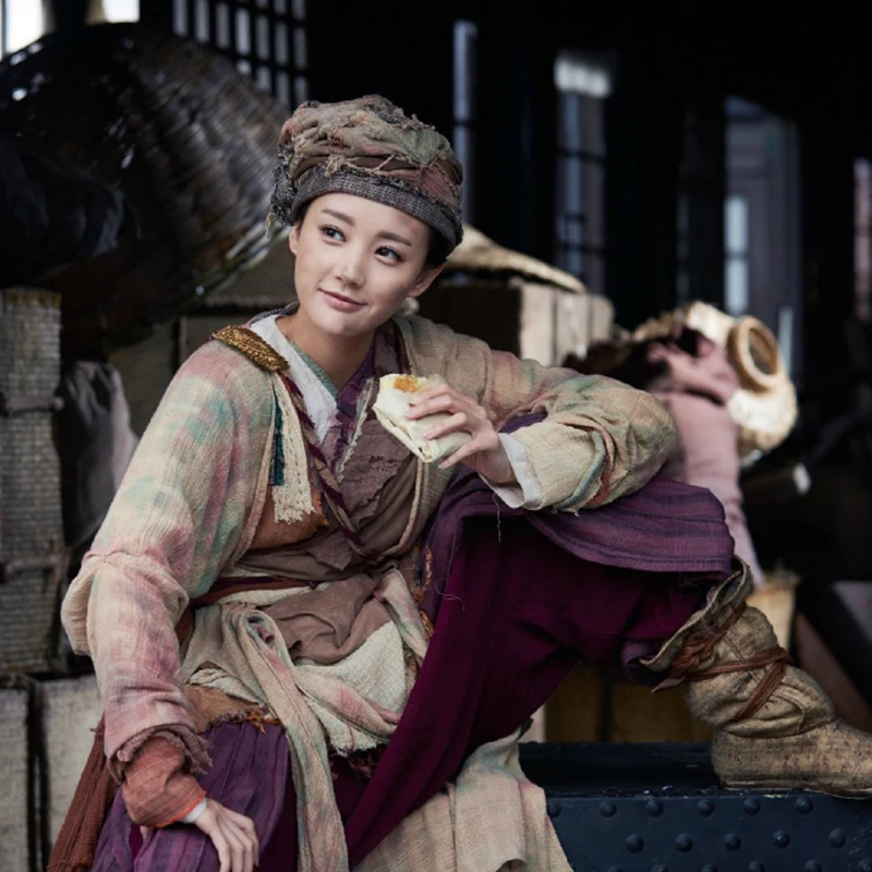 

Oriental dress Hanfu women Chinese traditional actress martial arts Female swordsman performance costume TV woman hanfu dress