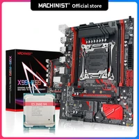 machinist x99 motherboard combo kit set with xeon e5 2660 v4 processor support lga 2011 3 cpu ddr4 memory four channel x99 rs9