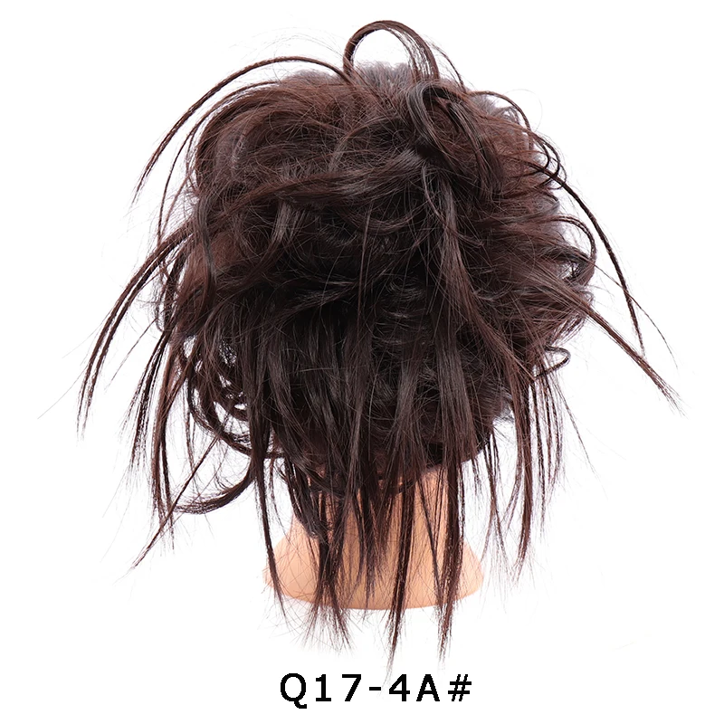 Moda cabelo bagunçado булочка espalhados elástico Плутон cinto повязка cachos uma variedade de де Pacote | Шиньоны и