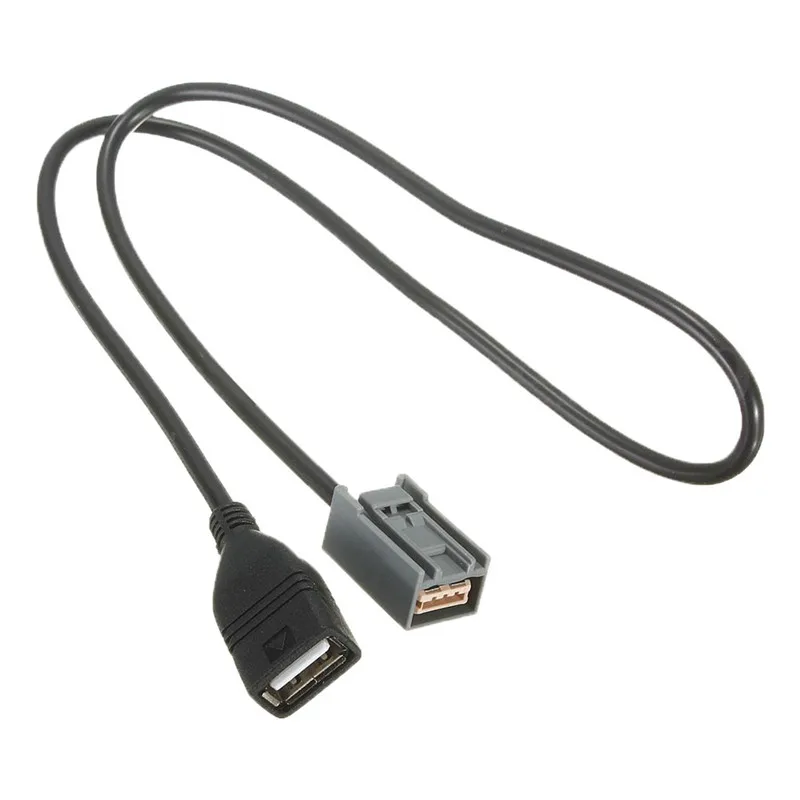 Новый высококачественный кабель адаптер 63 см Aux USB 2 0 для Honda Civic Jazz Cr V Accord Stereo Mp3