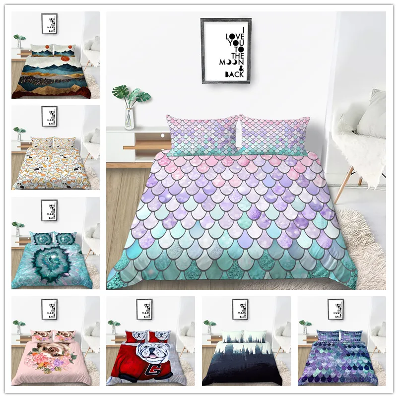 Роскошный модный Комплект постельного белья двуспальный полный Королевский