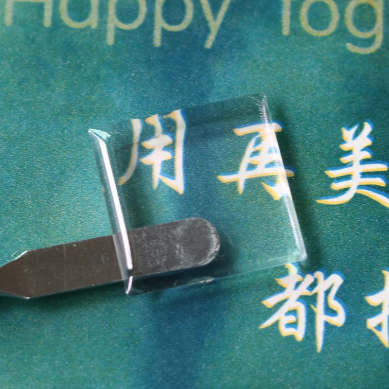 1000 шт. прямоугольные прозрачные эпоксидные купольные наклейки 26 х35 мм