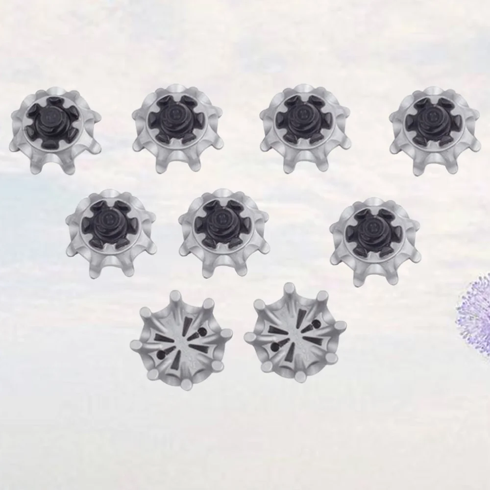 

26pcs Spikes Turn Fast Shoe Spikes Durable Replacement Set Cleats Shoes Parts (Dark Grey)