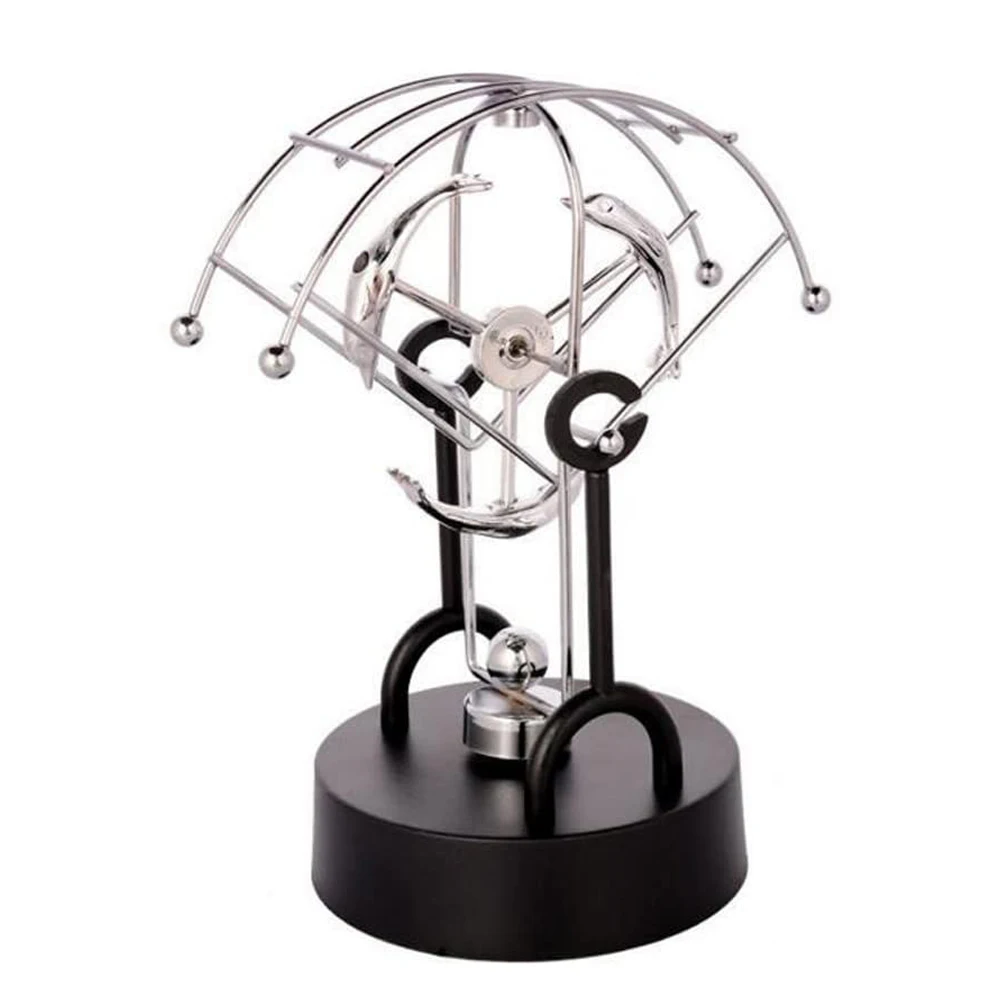 

Творческий вращающийся Дельфин постоянный инструмент металлические ремесленные украшения новые экзотические подарки украшение для дома ...