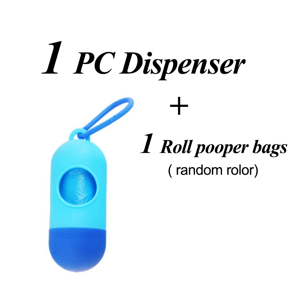 blue-pr0009 Аксессуары для собак Pet Pooper Scooper собака сумка принадлежности для домашних животных переносные мешки для отходов кошка Pooper PG004 - Цвет: blue-pr0009