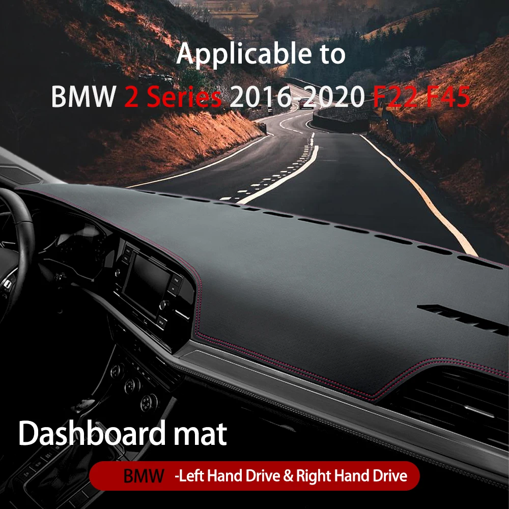 

for BMW 2 Series F22 F45 Coupe Gran Active Tourer Anti-Slip Anti-UV Mat Dashboard Cover Pad Dashmat Carpet Accessories 218i 220i