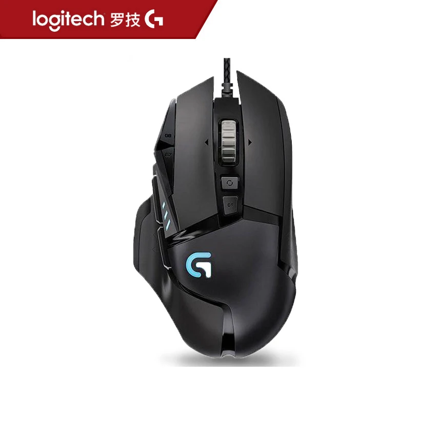 Проводная игровая мышь Logitech G502 LIGHTSPEED с сенсором HERO 16K совместимая PowerPlay