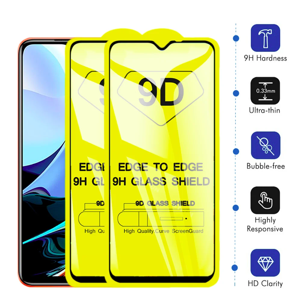 

2 шт. 9D стекло для Xiaomi Redmi 9T защита для экрана из закаленного стекла Xiaomy Redmi 9T Закаленное стекло Защитная пленка