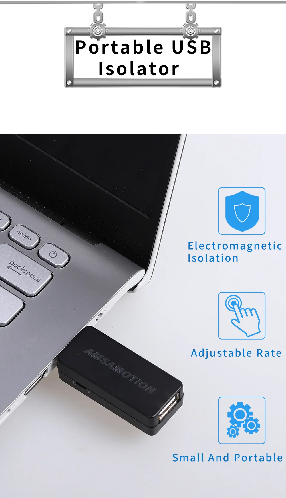 USB к USB изолятор ADUM3160/ADUM4160 промышленного класса низкая скорость полная скорость 12 Мбит/с скорость цифровой USB изолятор с Dip-переключателем