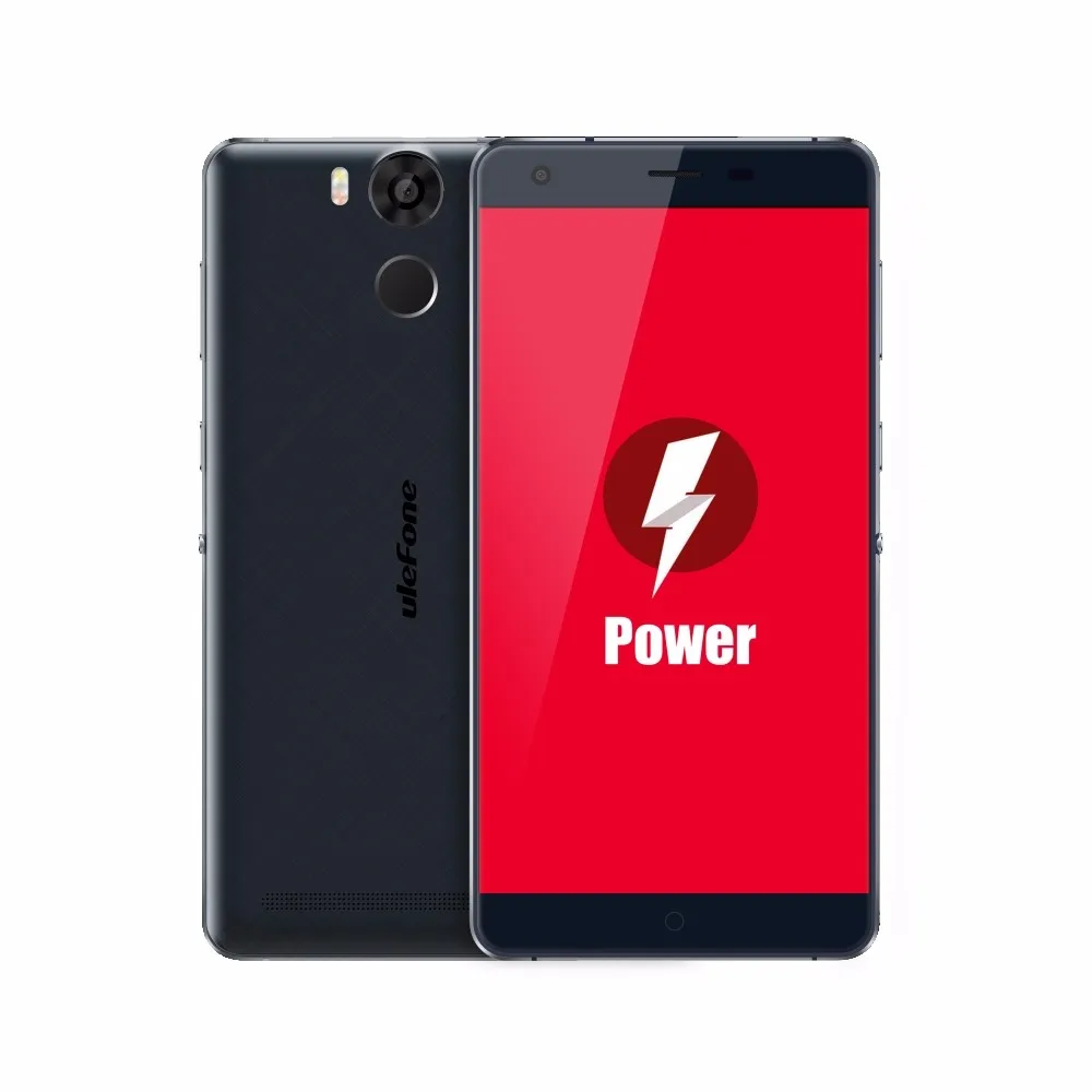 Смартфон Ulefone power с большой батареей 4G LTE 5 дюймов FHD MTK6753 Восьмиядерный Android 1