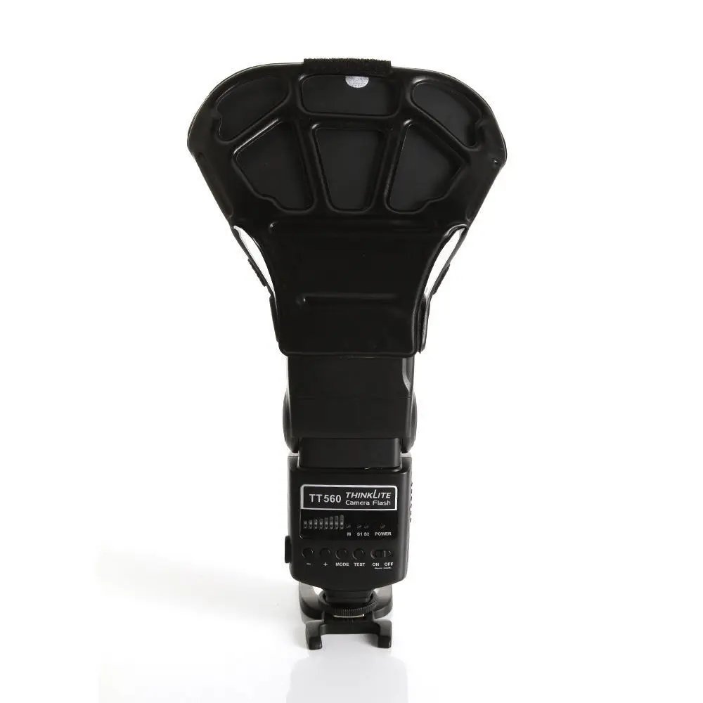 УНИВЕРСАЛЬНЫЙ трехцветный рассеиватель для вспышки Speedlite софтбокс отражатель