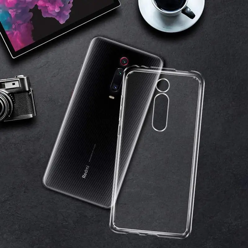Soft Transparent Cases For Xiaomi Redmi Note 8T 8A 7A Note7 Note6 K20 Clear Cover Mi9 SE 9T CC9e A3 Lite Play |