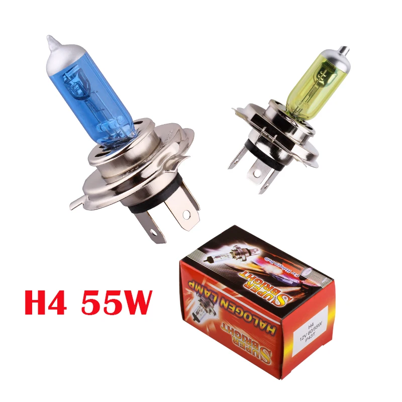 Лампа светодиодная Автомобильная H4 супер яркая белая лампа Противотуманные