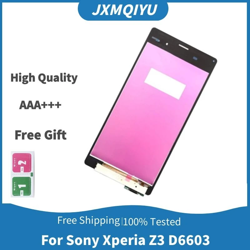 ЖК-дисплей для SONY Xperia Z3 сенсорный экран с рамкой D6603 D6653 L55t D6683 Замена - купить по