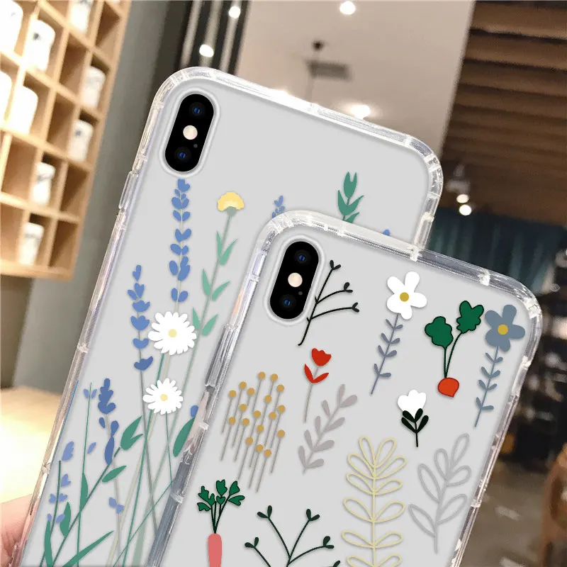 

Cute Flower Printed Case For Xiaomi Redmi Note 10 9 8 Pro Cases Redmi Note10 Pro 8T 9S 10S Note9 Pro Max 9A 9C NFC 9i Cover Etui