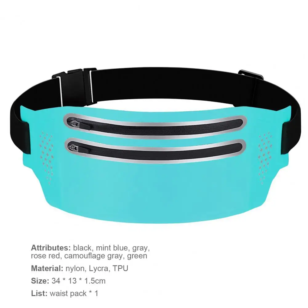 Водонепроницаемая поясная сумка 6 цветов многофункциональная спортивная с