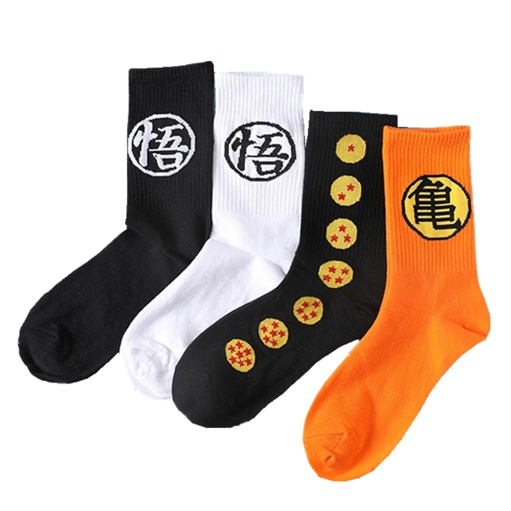 Носки мужские хлопковые с мультяшным принтом японские модные смешные в стиле