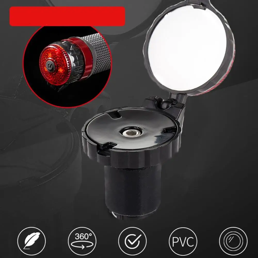 Зеркало заднего вида для велосипеда регулируемое безопасное с ручкой горного