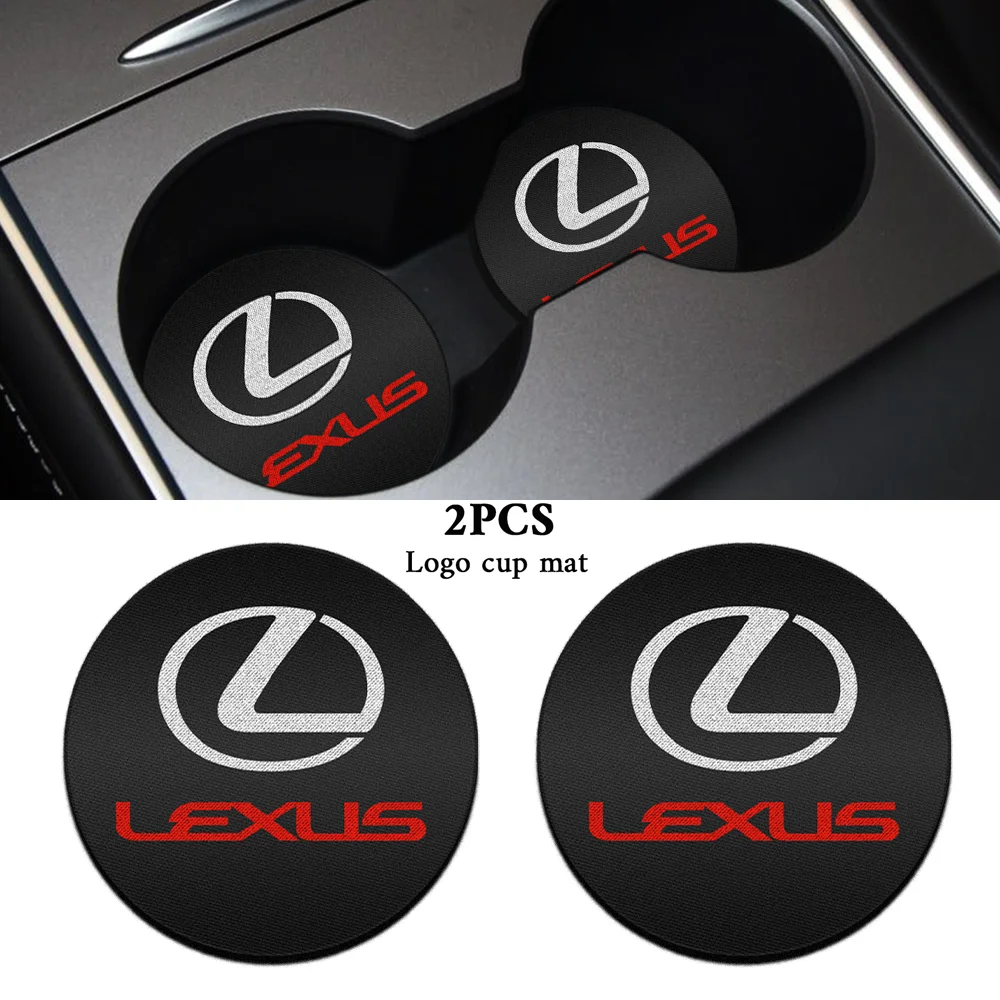 2 шт. автомобильные подставки из силикагеля и эпоксидной смолы для LEXUS CT200h F sport ES LS