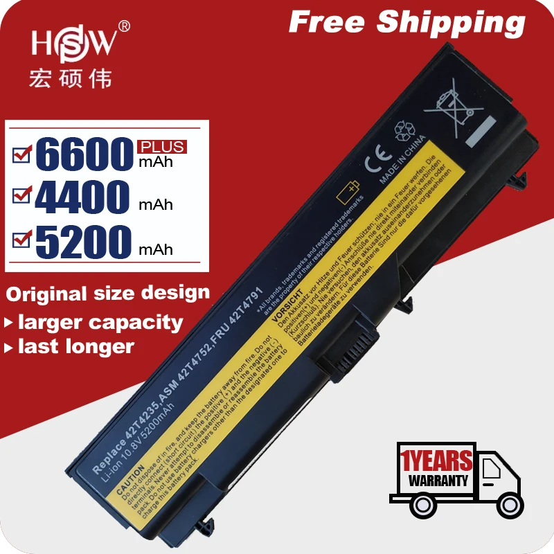 Аккумулятор для ноутбука Lenovo ThinkPad E40 E50 Edge 14 &quotEdge 15&quot E420 E425 E520 E525 L410 L412 L420 L421 L430