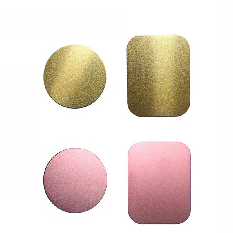 

1PCS Car Phone Holder Metal Plate Disk For Magnetic Car Phone Holder iRon Sheet For Magnet Mobile Phone Holder Car Stand Mount