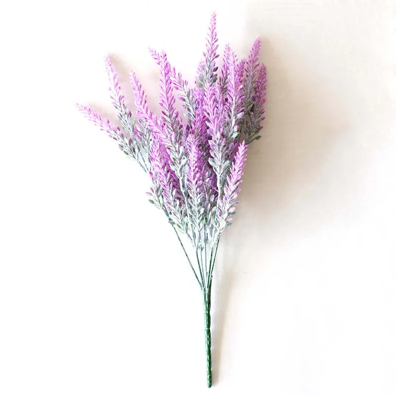 Искусственный цветочный горшок B88 с имитацией лаванды для украшения дома и сада |