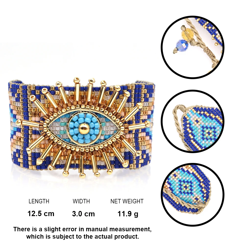 Go2boho MIYUKI браслет для женщин Pulseras Mujer Boho летние ювелирные изделия Турецкий Дурной
