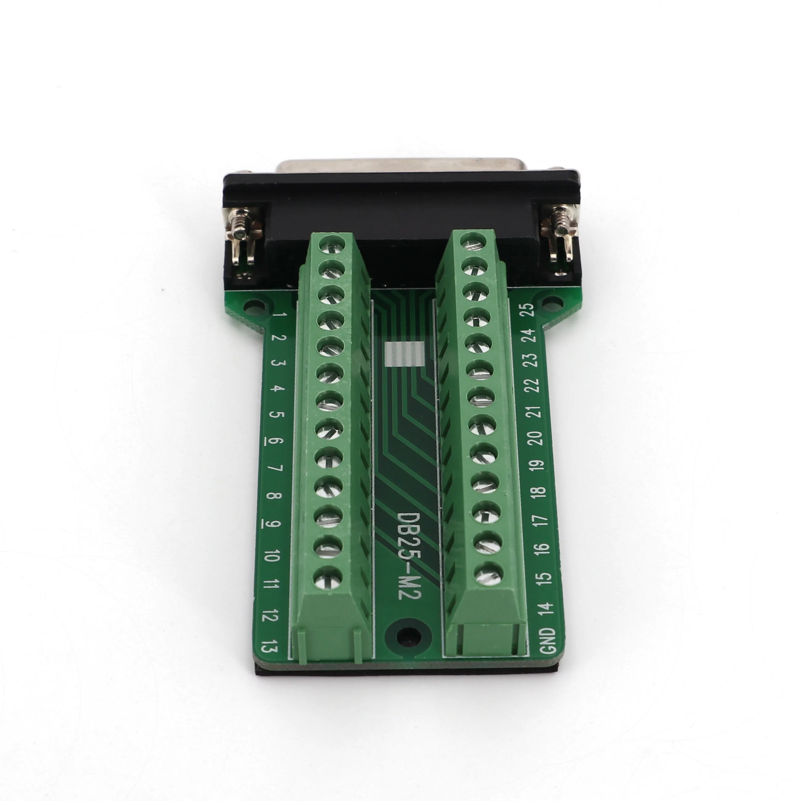 D SUB DB25 Женский 25Pin разъем Breakout PCB 2 ряда клеммы плата адаптер разъем|connector 2|connector