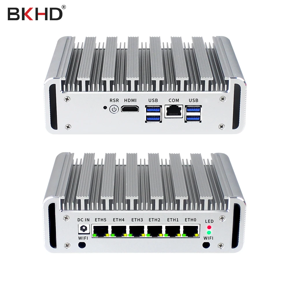 

Промышленный мини-компьютер I7 10510U, I7 I5, 6LAN, DDR4, pfsense OPNSense, X86