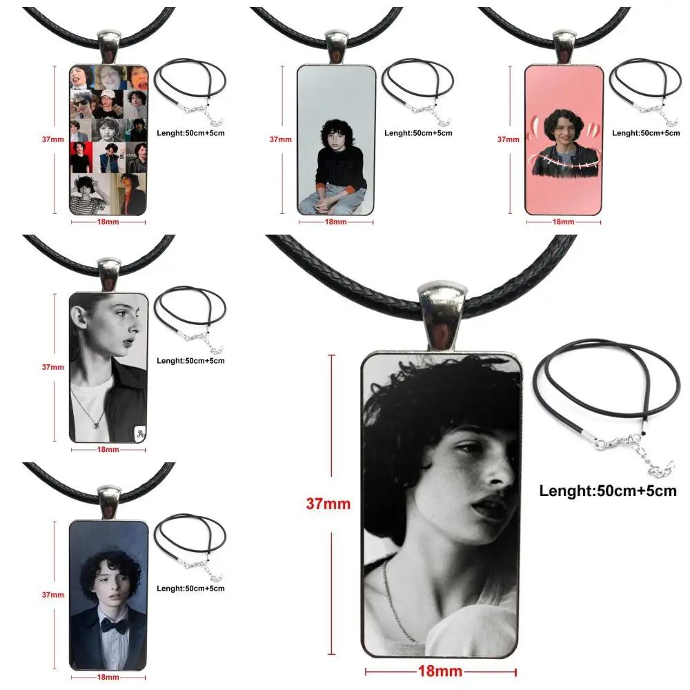 Ожерелье со стальным покрытием стекло кабошон колье длинное кулон прямоугольное