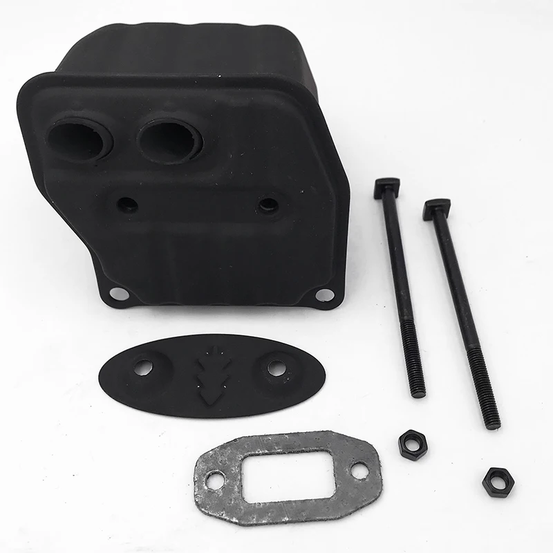 

Silencer Kit For 4500 5200 5800 Two Holes 45cc 52cc 58cc Chainsaw Replace Set
