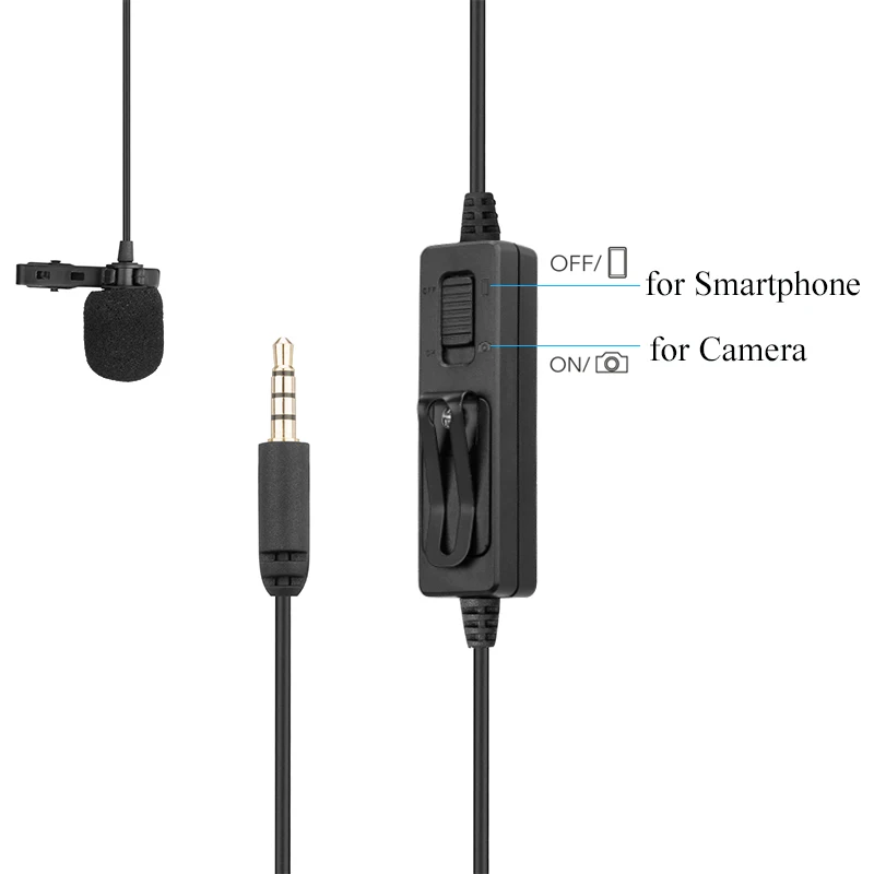 Saramonic LavMicro+ DC качество вещания петличный микрофон с контролем и входным управлением для компьютера тип-c IOS смартфон камера