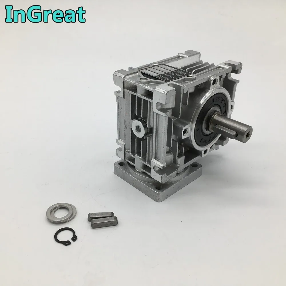 Редуктор скорости червячного редуктора RV030 с Nema23 1.8NM 260Oz in Драйвер шагового