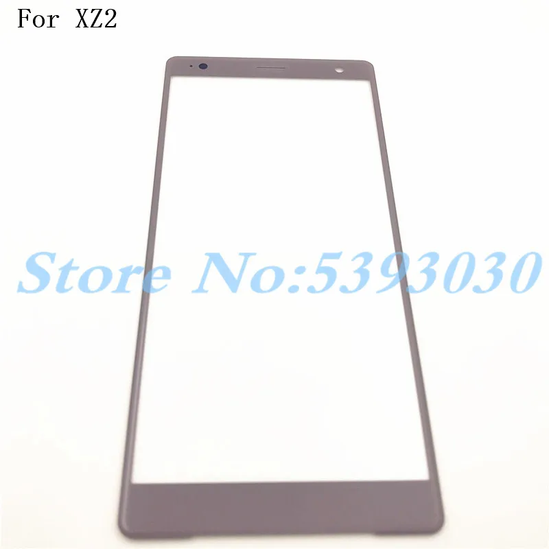 Оригинальная передняя внешняя стеклянная линза сенсорного экрана на 5,7 дюймов для Sony Xperia XZ2 H8296 H8216 H8266 H8276.