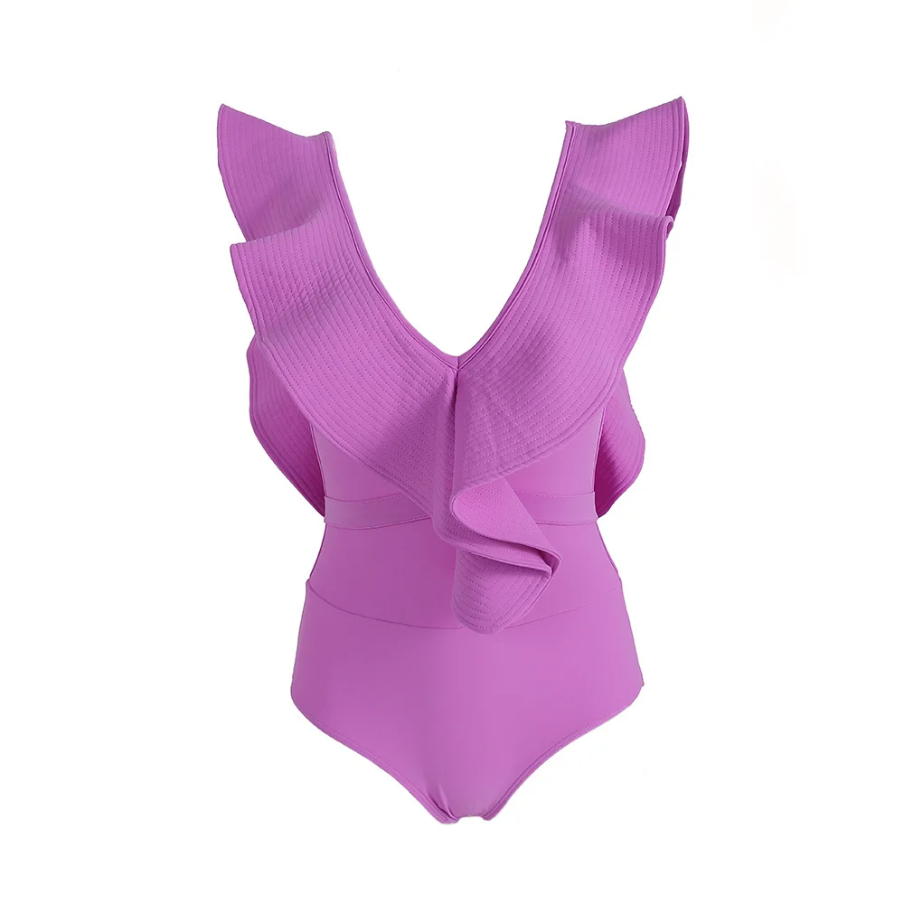 

Women's Swimsuit With Push Up Trikini Sexy Rash Guard Women 1 Piece Woman Swimwear One Plavky Ladies Ins New Windy 2020 Brought