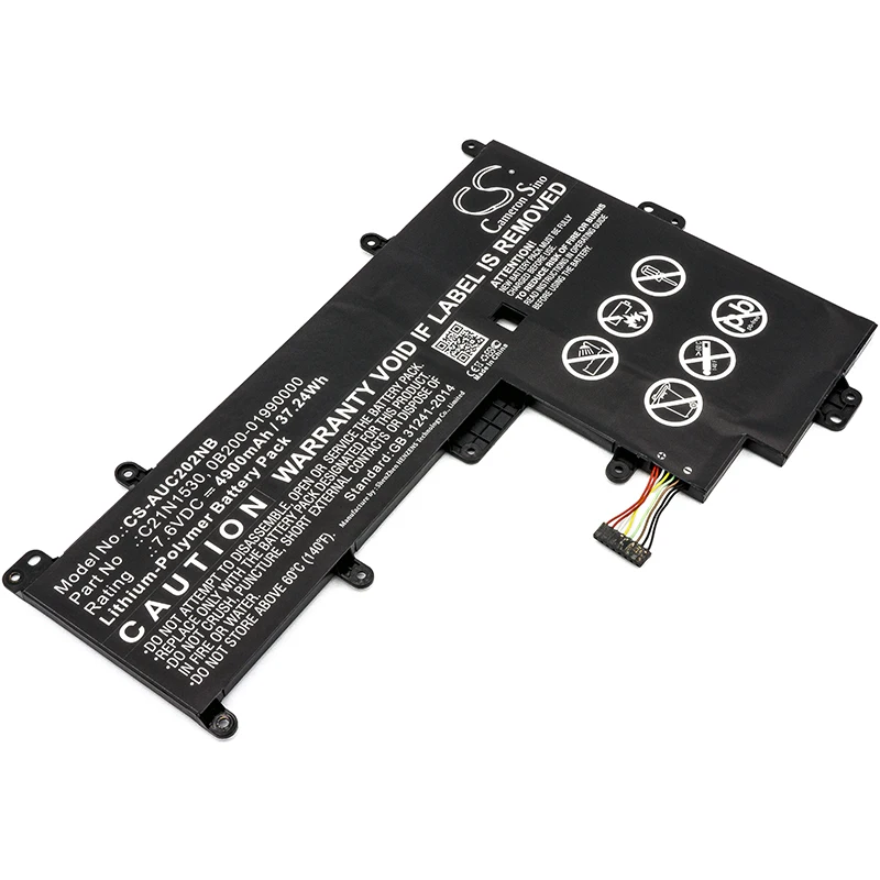 Cameron Sino 4900mAh Battery for Asus Chromebook C202 C202SA C202SA-2A 0B200-01990000 C21N1530 | Электроника