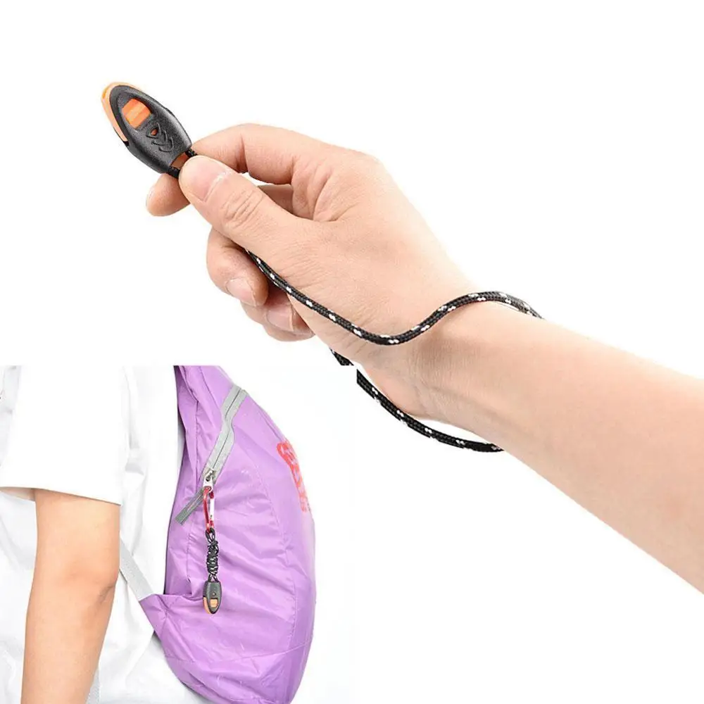

Safety Whistle with Clip Whistles Training Whistle Wh Sport Survival Keychain For Camping Survival Emergency Hiking Outdoor F6N7