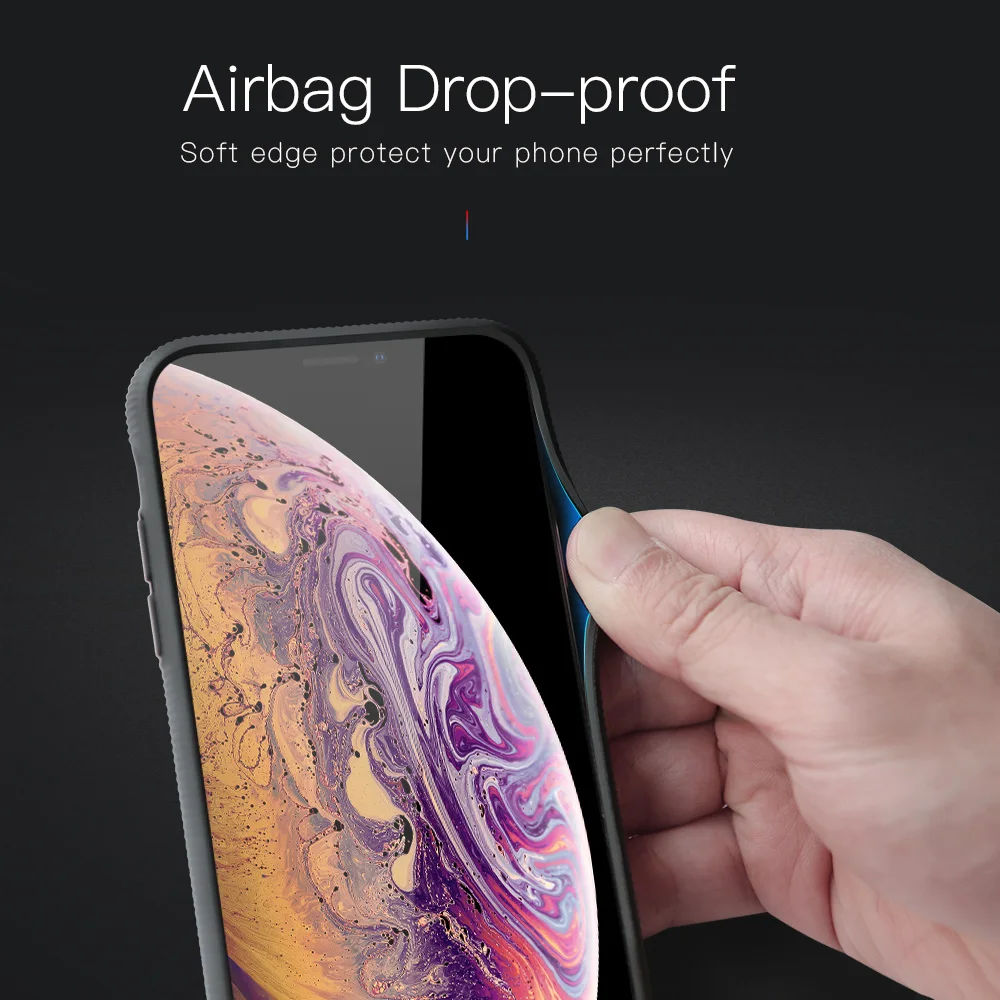 100% Оригинальный противоударный чехол GGMM для телефона iphone x xs твердый силиконовый