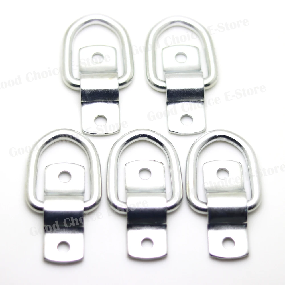 5 шт./лот накладные D образные крепежные анкеры прочная сталь для грузовых