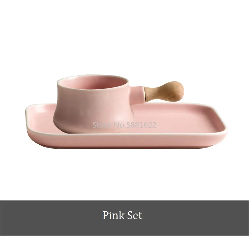 Набор керамической посуды в скандинавском стиле простой дизайн набор из чаши и