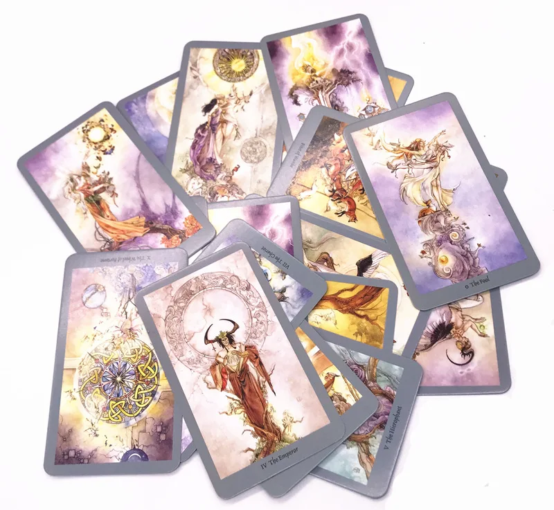 

Tarot Cards Deck lisa parker Board Game Deck Spanish divination game 78 Cards