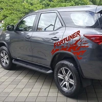 Fit For Toyota Fortuner 2015 2016 2017 2018 2019 Car Stickers Side Body Racing Mountaineering 4X4 Graphic Vinyl Car Decals