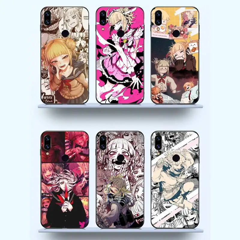 

Himiko Toga My hero academia Phone Case For Xiaomi Redmi note 7 8 9 11 t s 10 A pro lite funda shell coque cover
